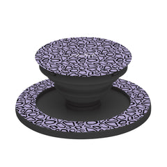 Abstract Print Lavender Phone Grip And Stand by etchd, view 6