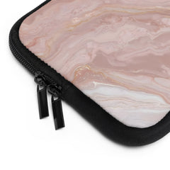Rose Quartz Laptop Sleeve by etchd, view 2