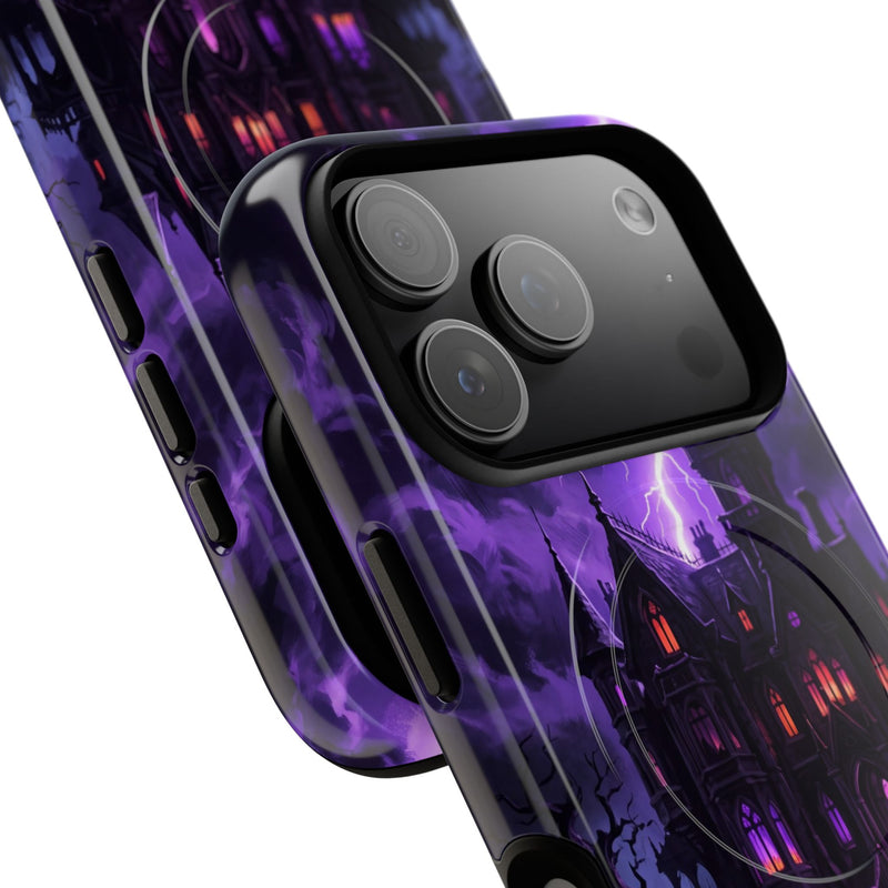 Violet Haunt Magnetic Phone Case by etchd, view 99
