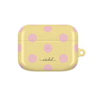 Pink & Butter Polka Dot Custodia per AirPods