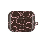 Espresso & Blush Floral Custodia per AirPods