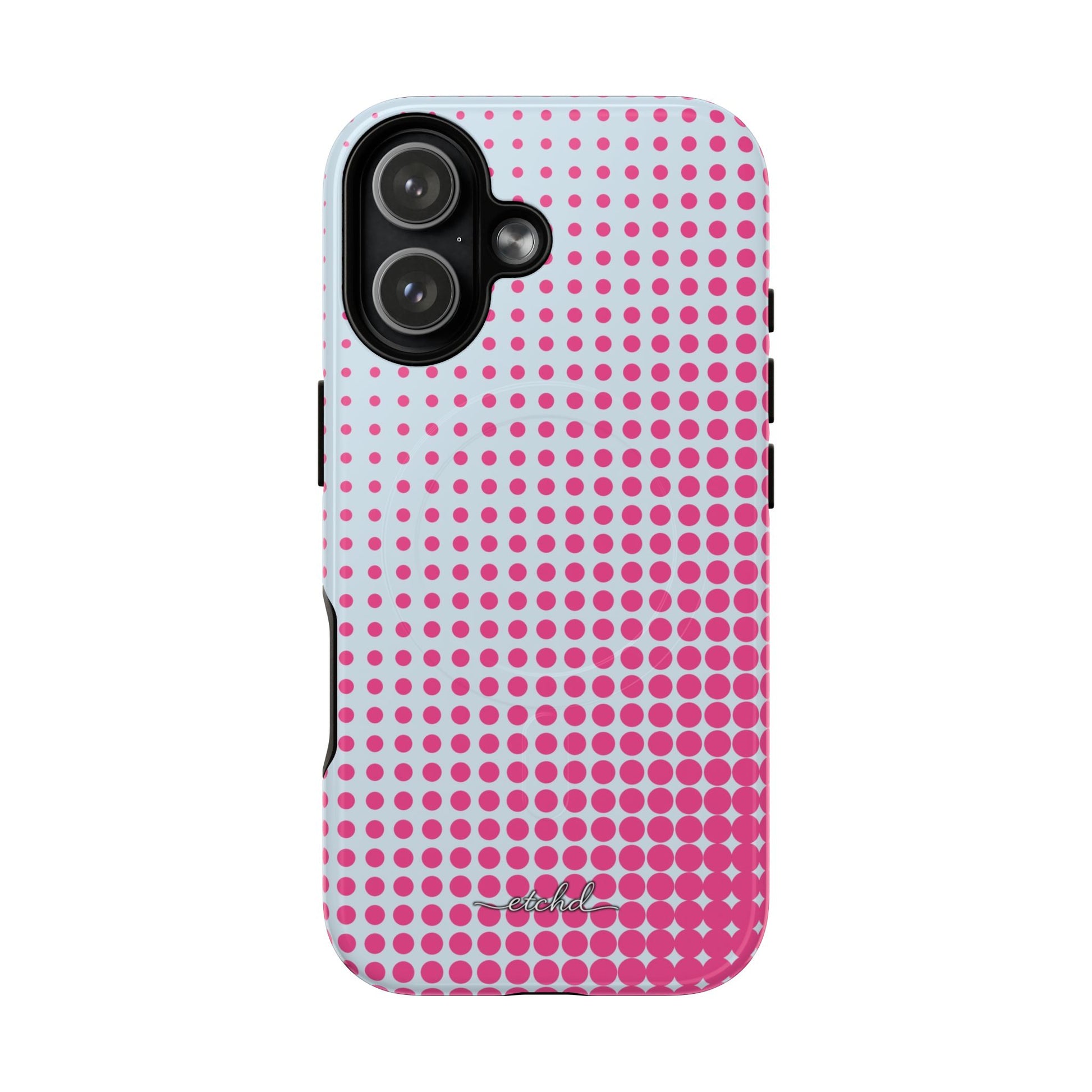 Bubblegum Halftone Magnetische Handyhülle-25