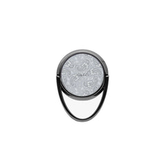 Dusty Blue Paisley Phone Ring Holder by etchd, view 4