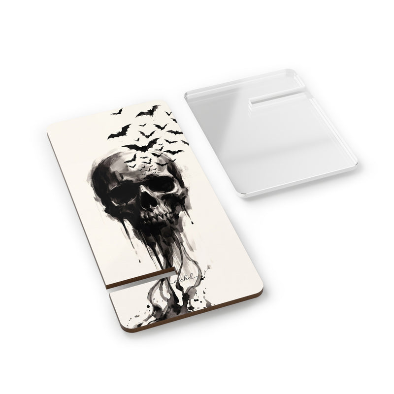 Ink Skull Phone Stand by etchd, view 2