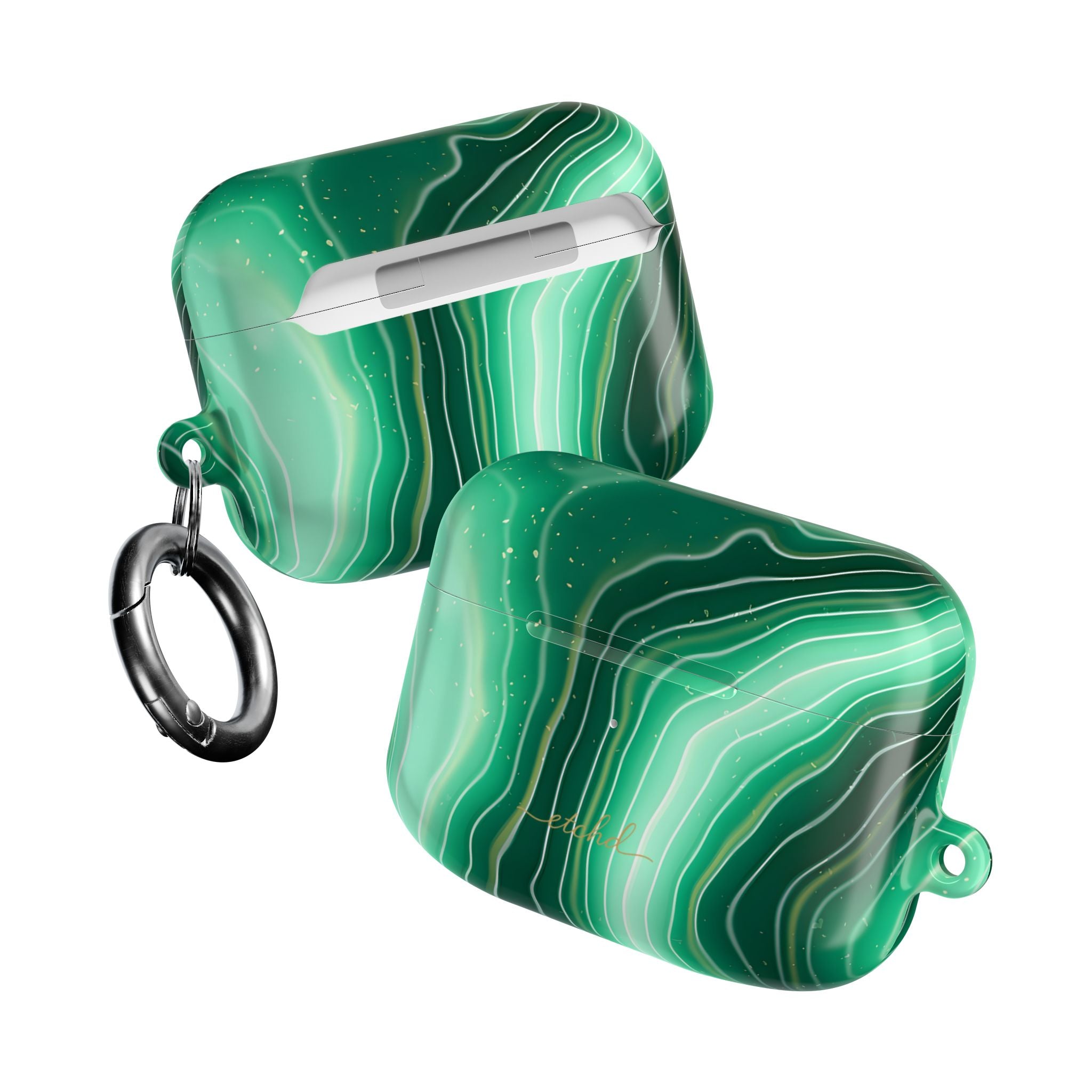 Emerald AirPod Case by etchd, view 10