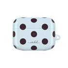 Plum & Blue Polka Dot Custodia per AirPods