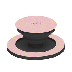 Pink & Butter Floral Phone Grip And Stand by etchd, view 6