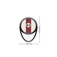 Retro Racing Phone Ring Holder by etchd, view 3