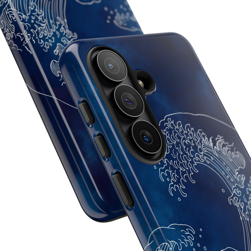 Ocean Wave Phone Case by etchd, view 143