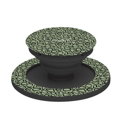 Abstract Print Sage Phone Grip And Stand by etchd, view 6