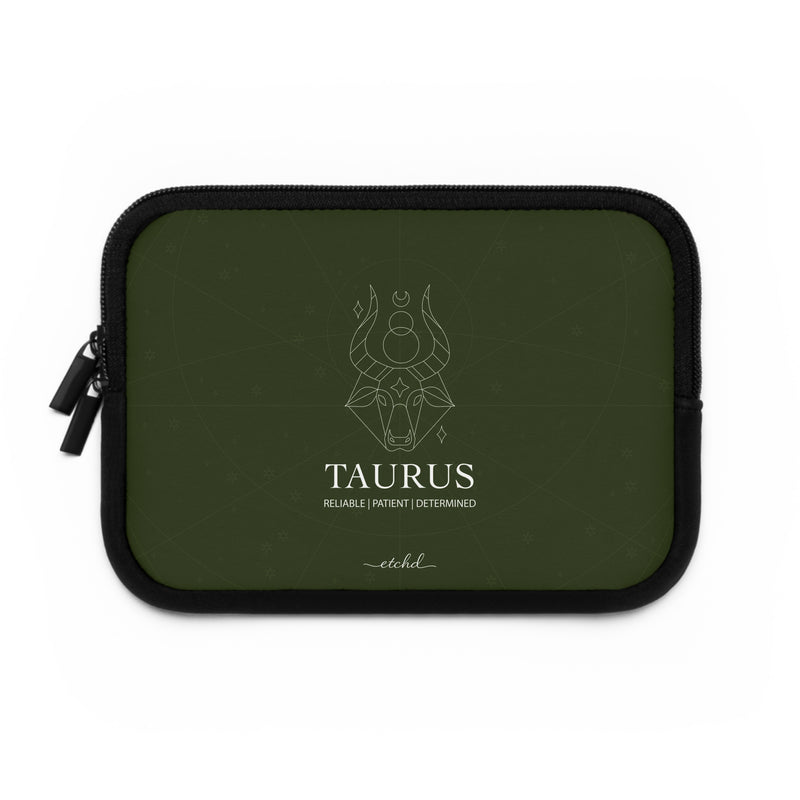 Taurus Laptop Sleeve by etchd, view 2
