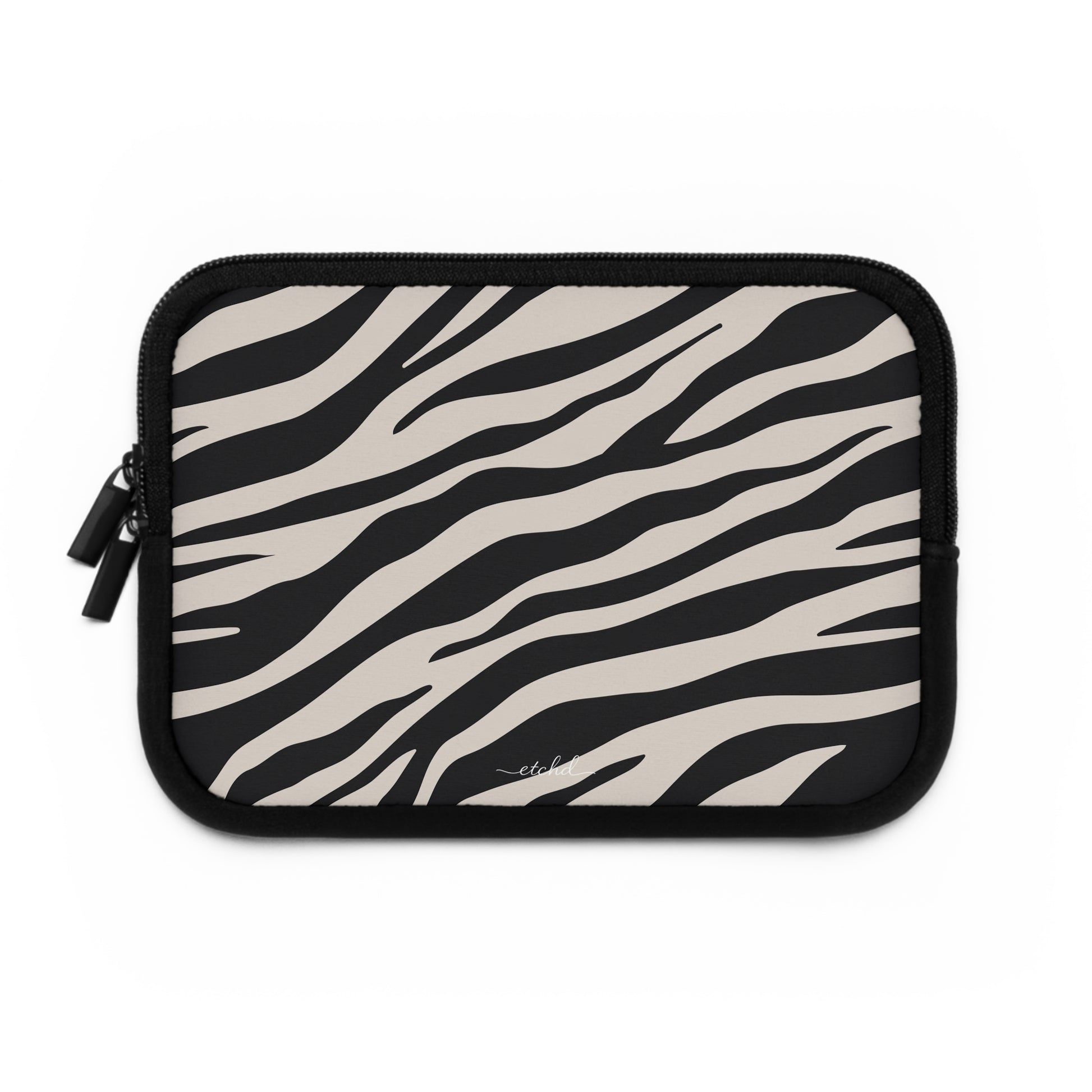 Zebra Print Laptop Sleeve by etchd, view 2