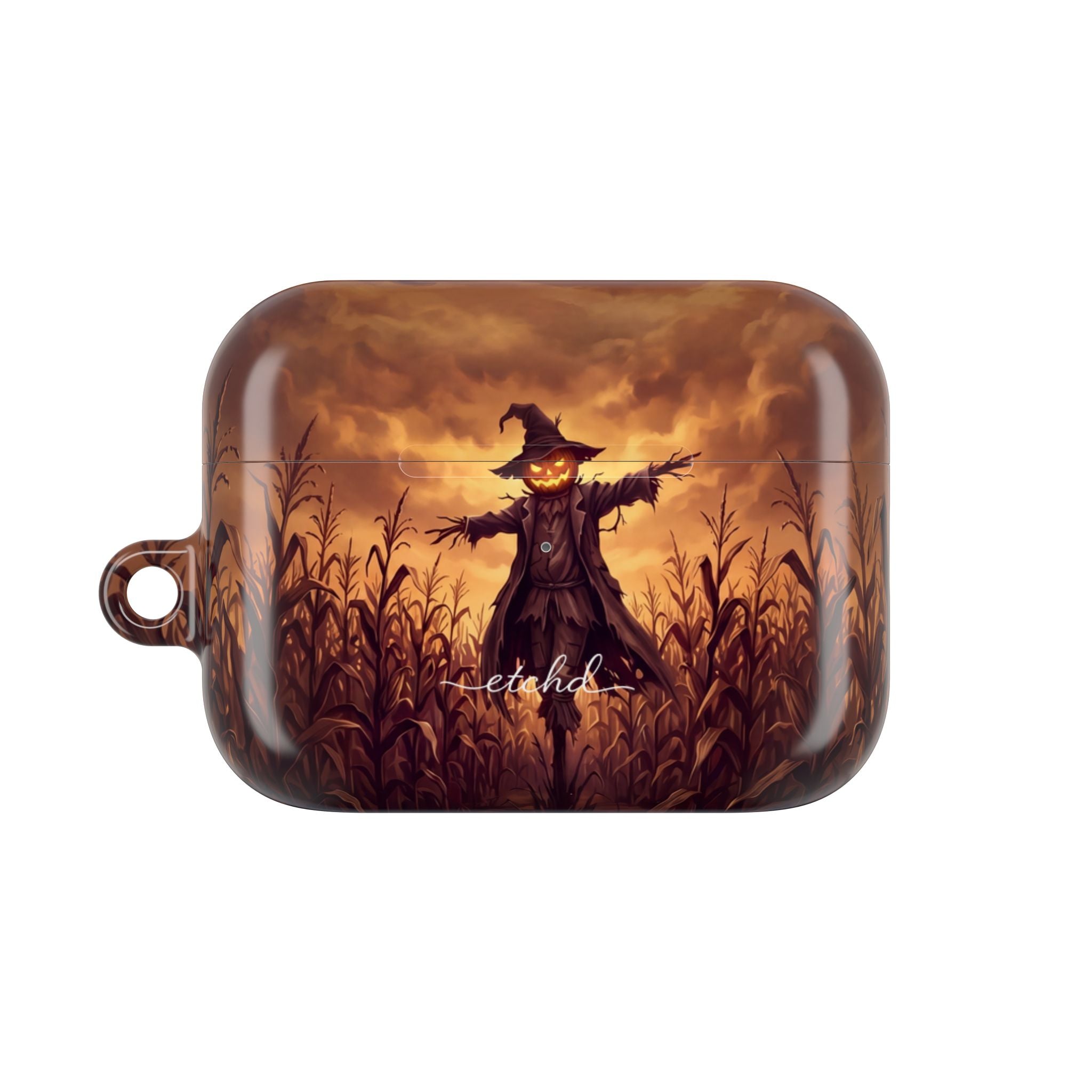 Scarecrow Night AirPod Case by etchd, view 2