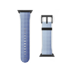 Cobalt Halftone Smartwatch Strap by etchd, view 9