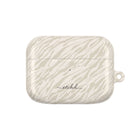 Beige Zebra Custodia per AirPods