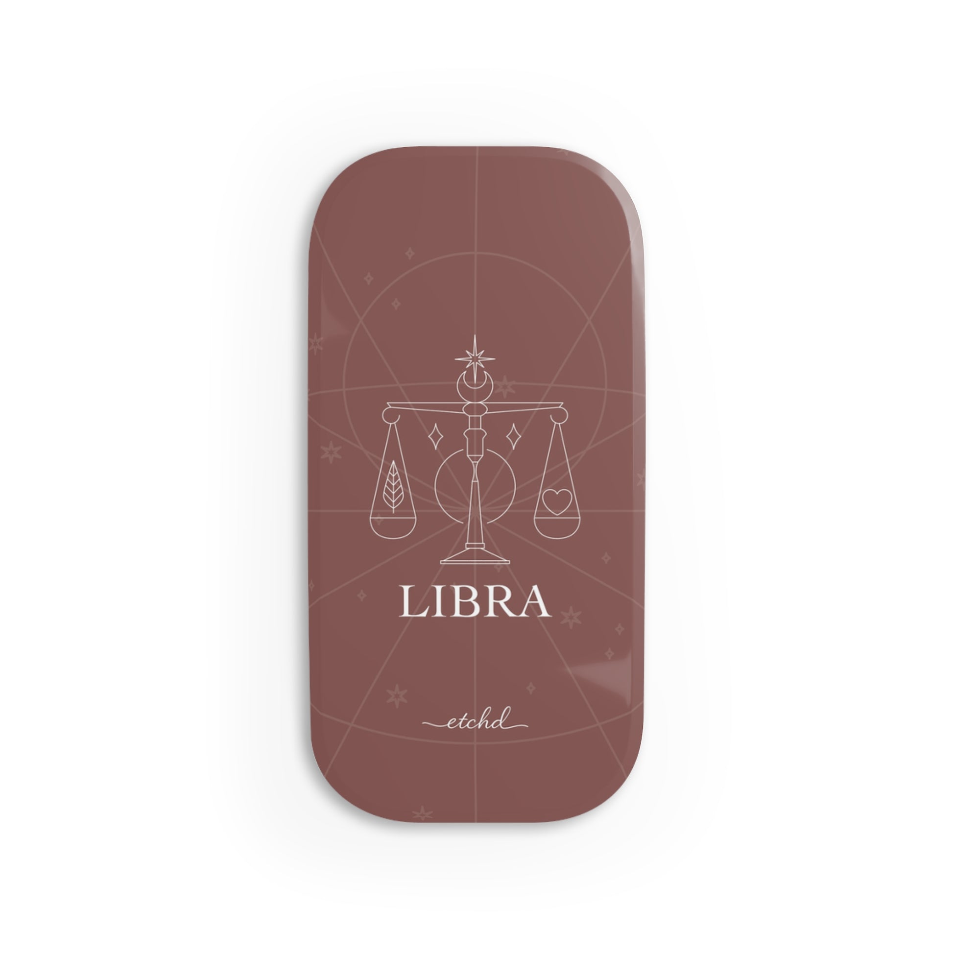 Libra Click-On Phone Grip – designer phone grip by etchd