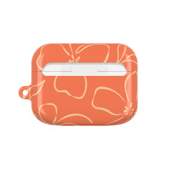 Coral & Peach Floral AirPod Case by etchd, view 7
