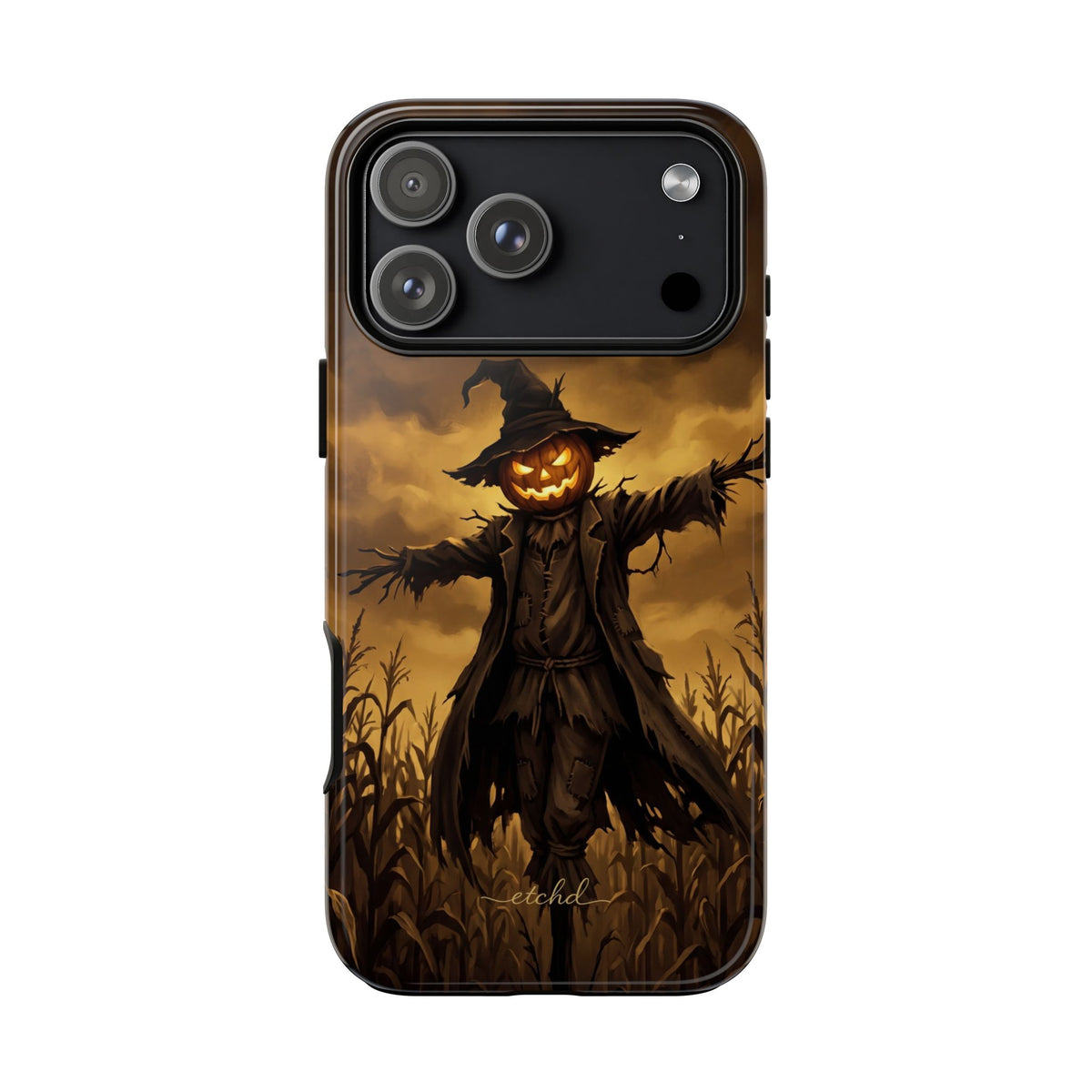 Scarecrow Night Phone Case by etchd, view 59