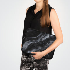 Onyx Pearl Laptop Sleeve by etchd, view 6