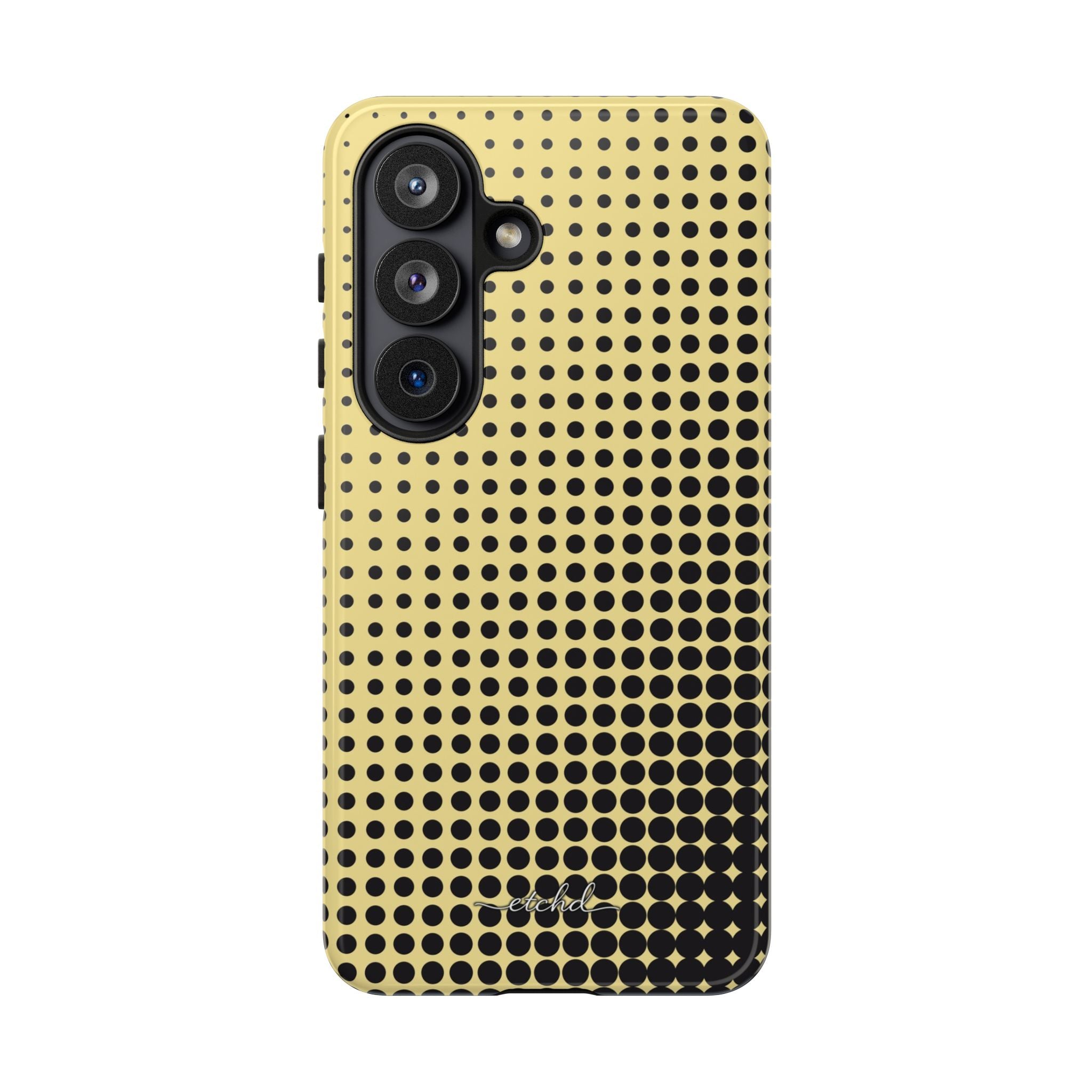 Butter Halftone Phone Case by etchd, view 61