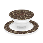 Butter & Brown Floral Phone Grip And Stand