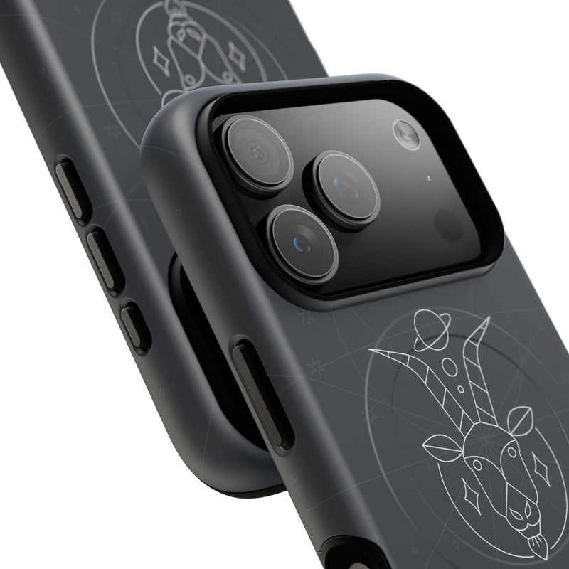 Capricorn Magnetic Phone Case by etchd, view 100