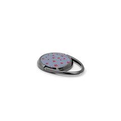Blue Stripes & Red Stars Phone Ring Holder by etchd, view 2