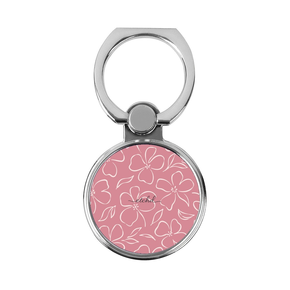 Blush & Cream Floral Classic Ring Holder by etchd