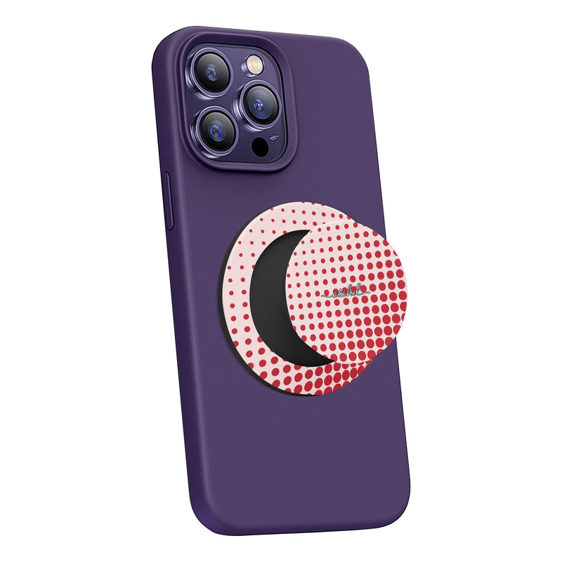 Cherry Halftone Handygriff und Ständer-zoom-