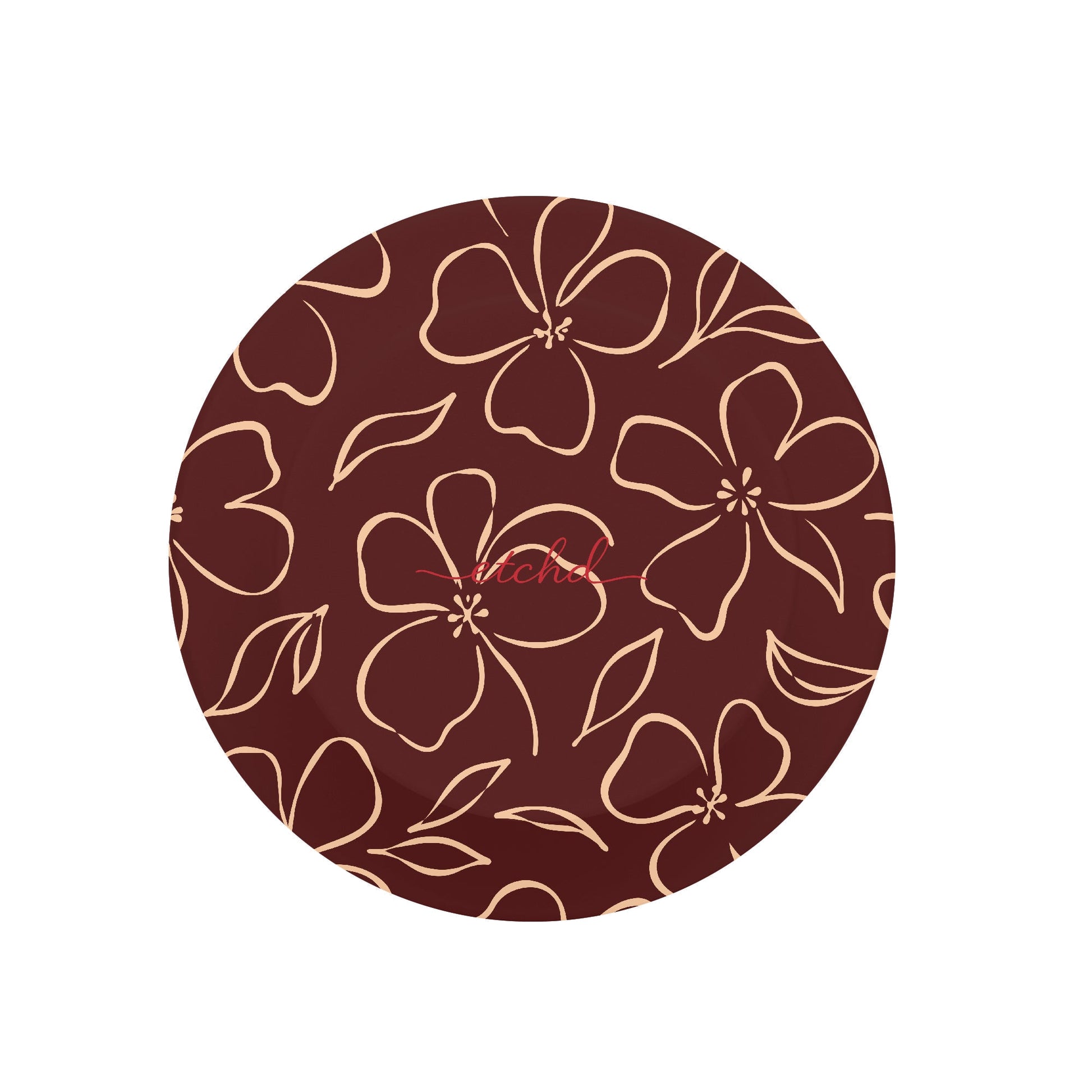 Cherry & Peach Floral Anello e supporto per telefono di etchd, vista 2