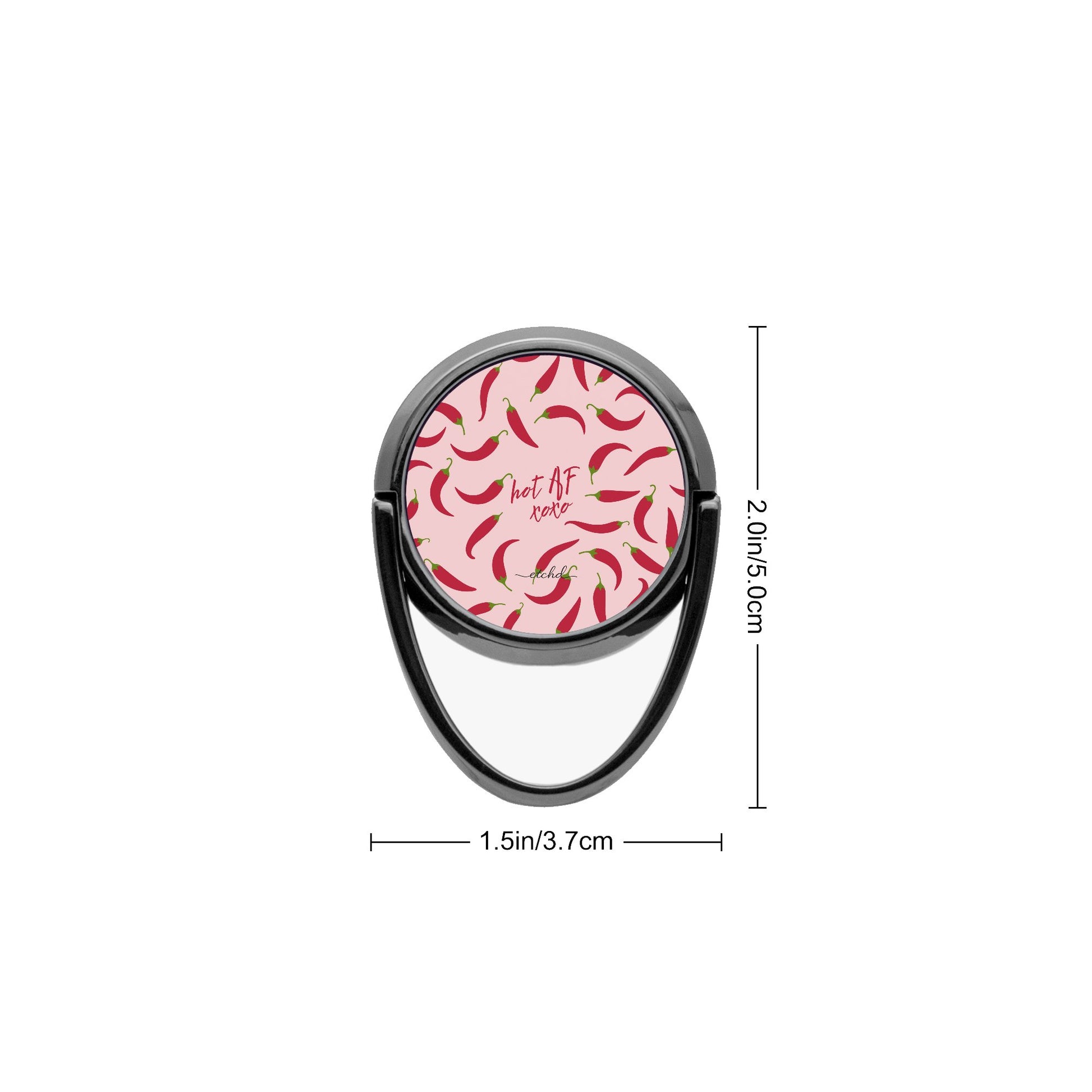Hot AF Phone Ring Holder by etchd, view 3