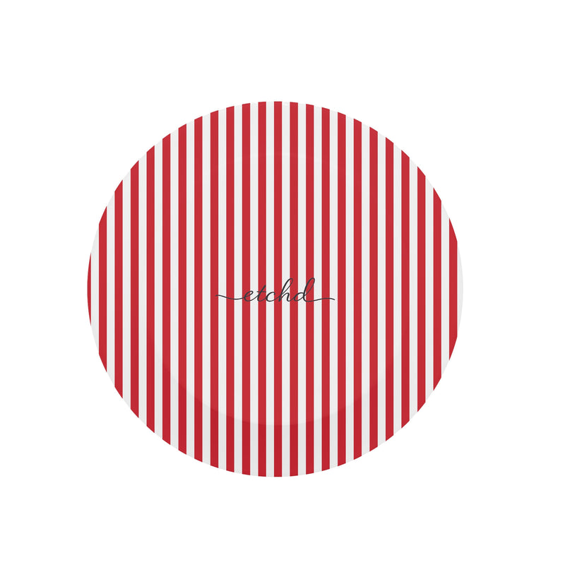 Classic Red & White Striped Phone Grip And Stand-zoom-
