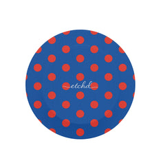 Poppy And Cobalt Polka Dot Phone Grip And Stand by etchd, view 3