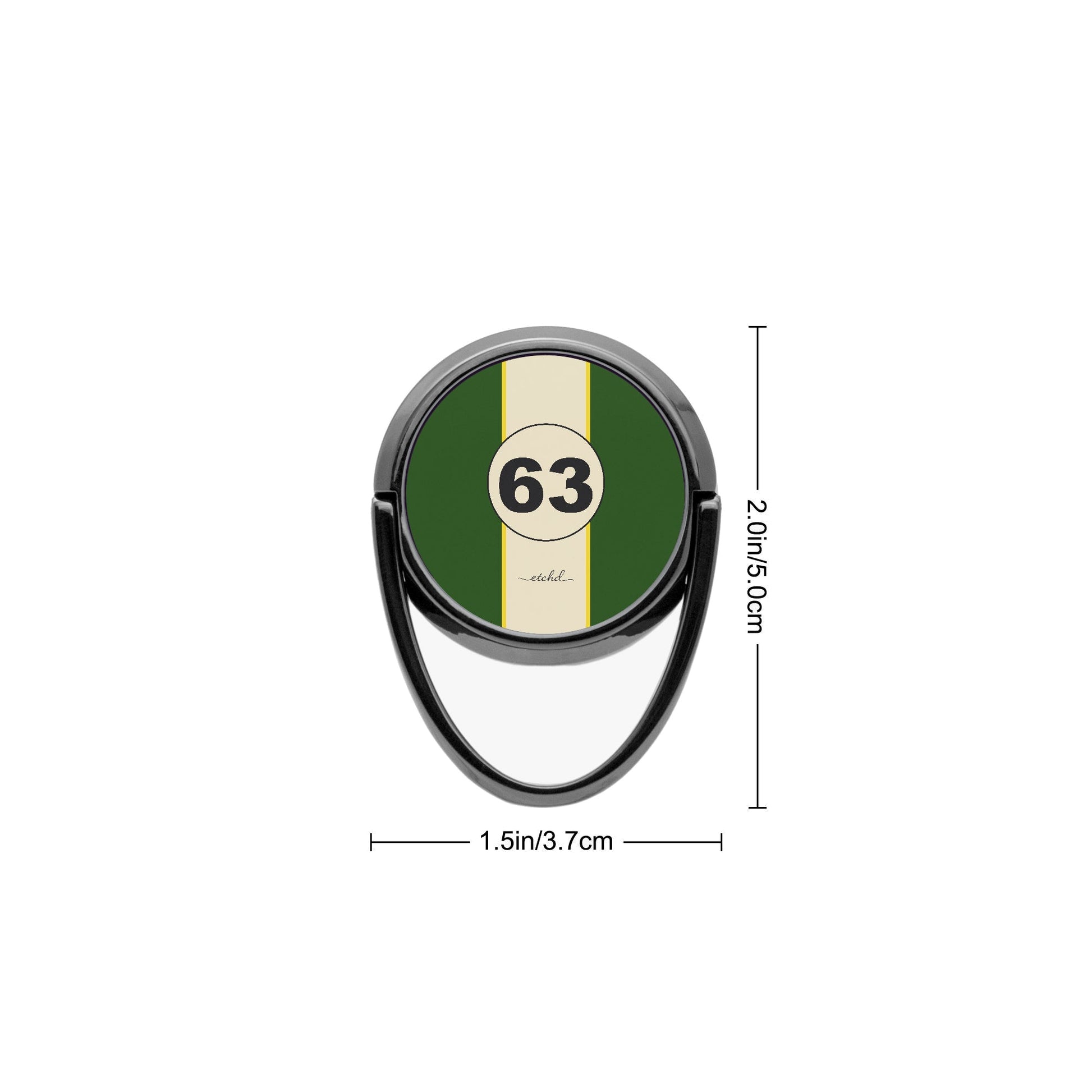 Heritage 63 Phone Ring Holder by etchd, view 3