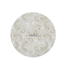 Beige Paisley Phone Grip And Stand by etchd, view 2
