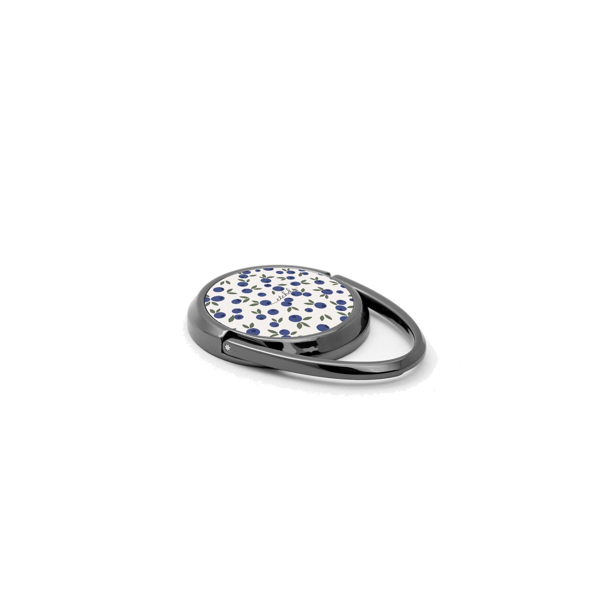 Blueberry Phone Ring Holder by etchd, view 2