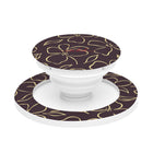 Plum & Butter Floral Phone Grip And Stand
