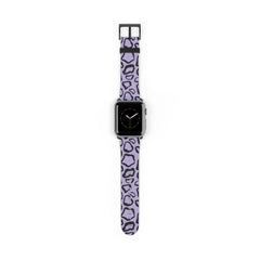 Abstract Print Lavender Smartwatch Strap by etchd