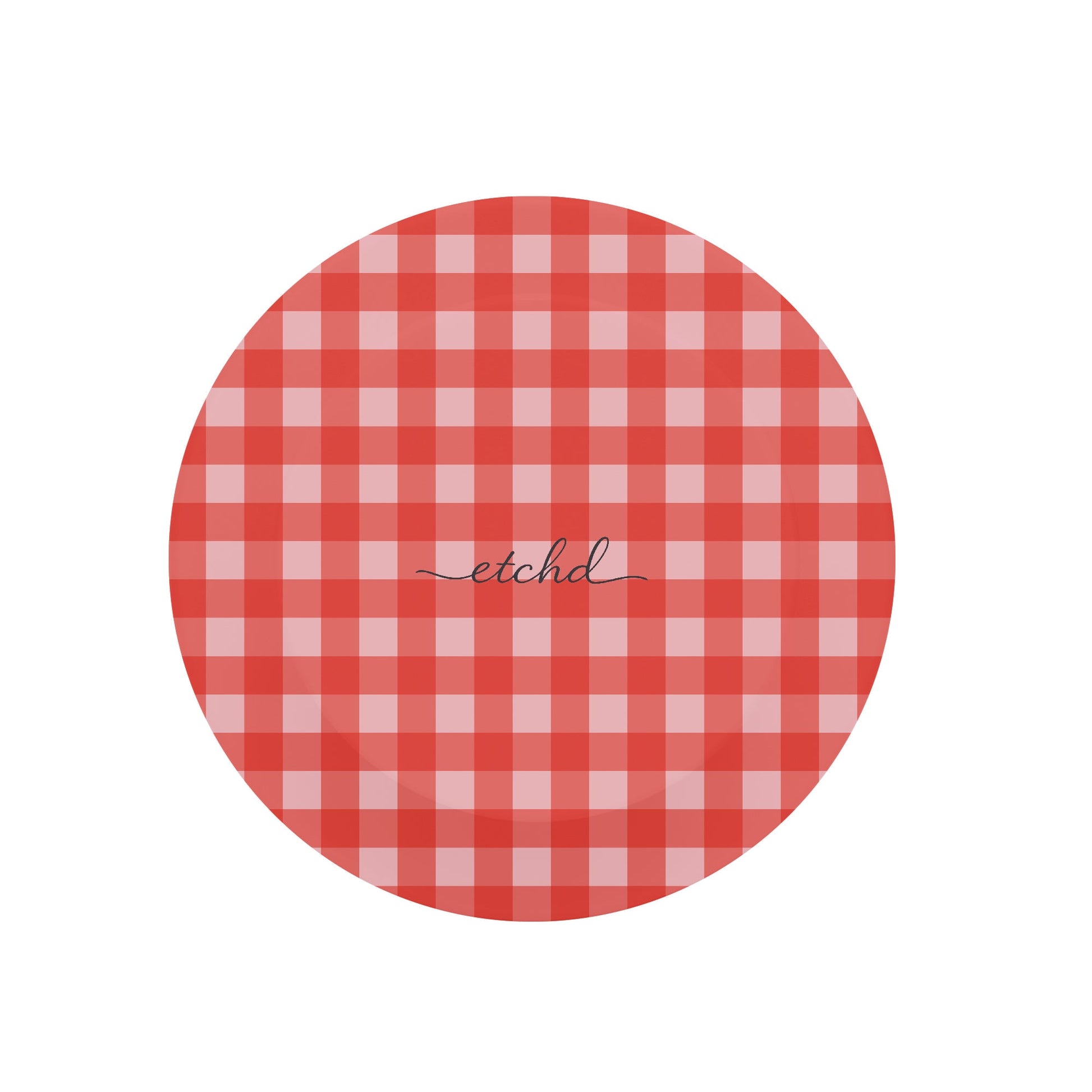 Blush & Poppy Gingham Anello e supporto per telefono di etchd, vista 2