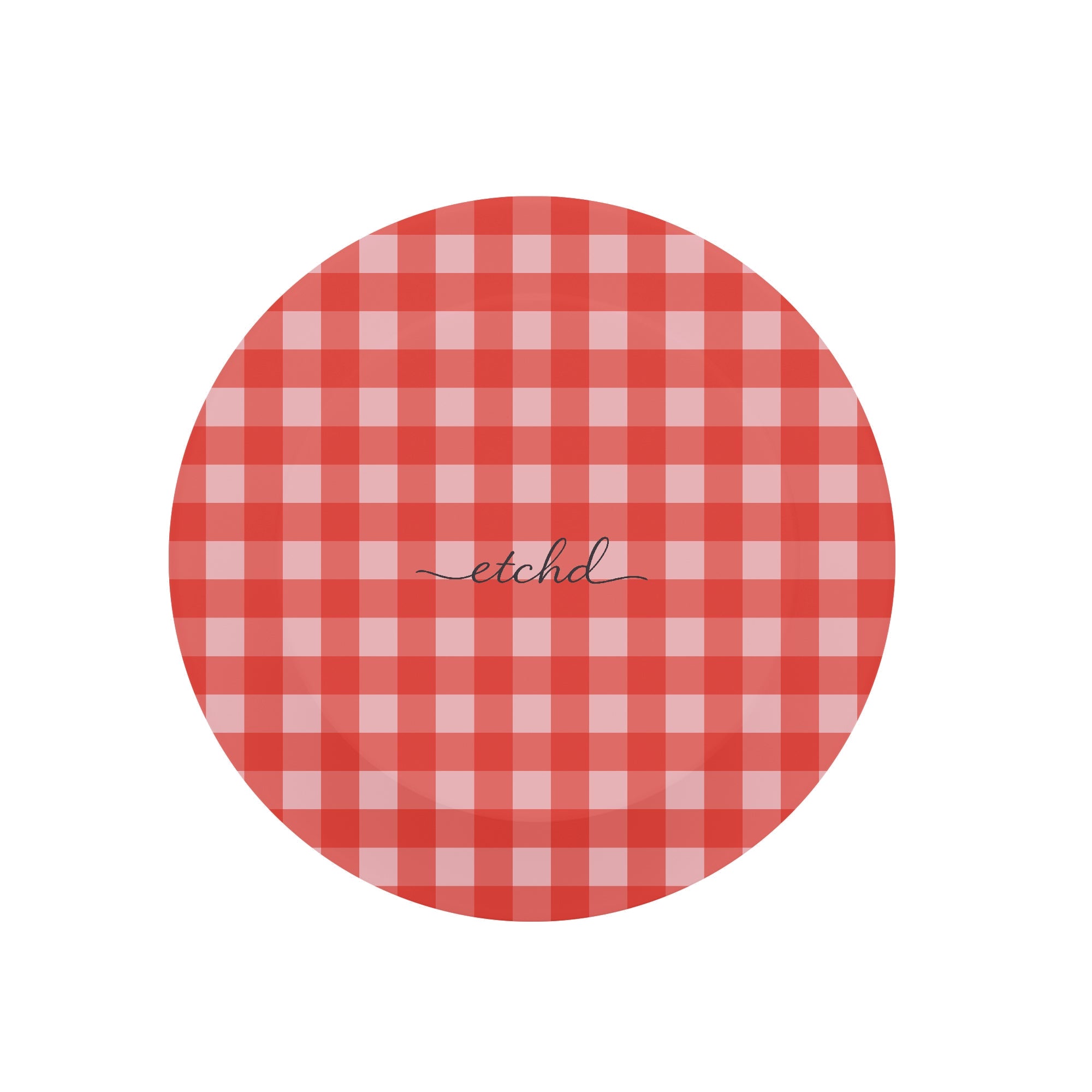 Blush & Poppy Gingham Phone Grip And Stand by etchd, view 2