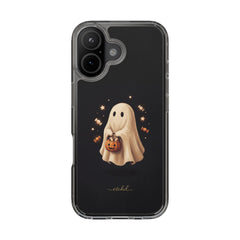 Candy Ghost Clear Phone Case by etchd, view 35