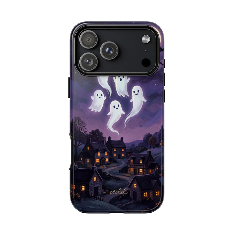 Ghost Parade Phone Case by etchd, view 59