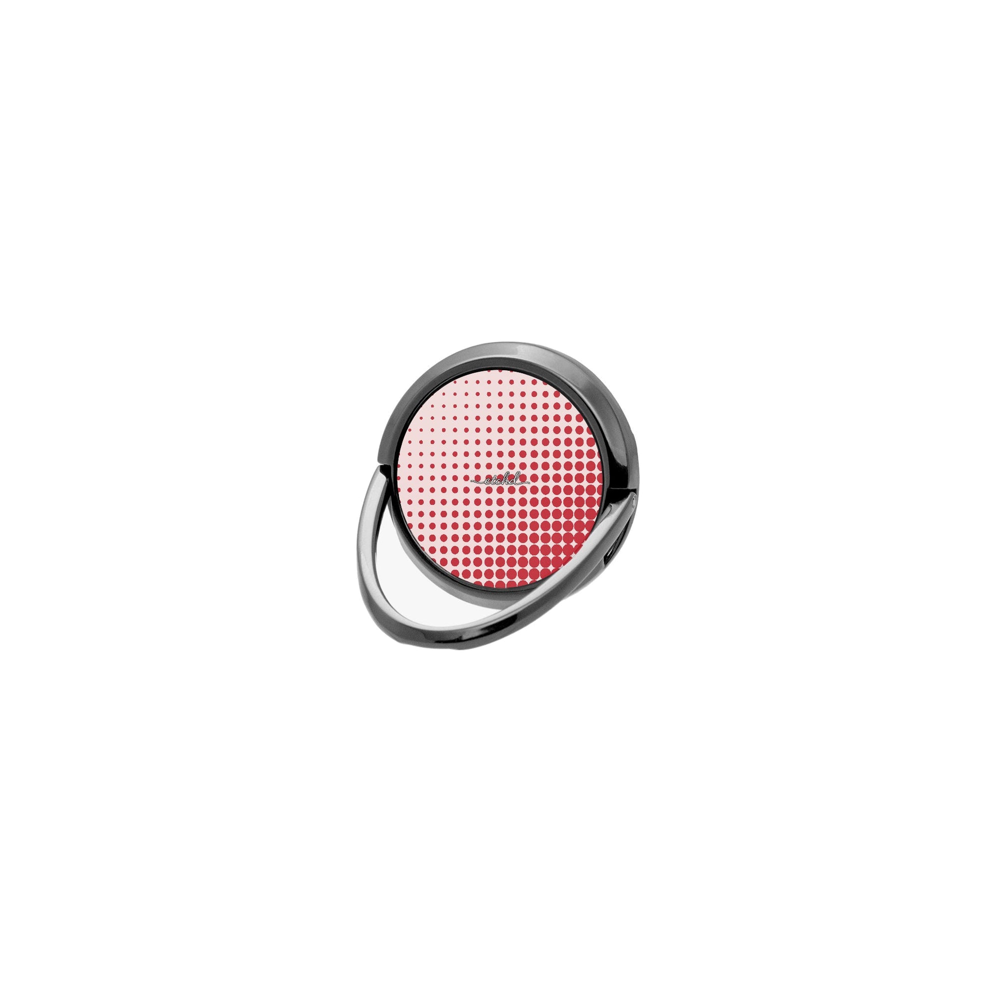 Cherry Halftone Phone Ring Holder by etchd