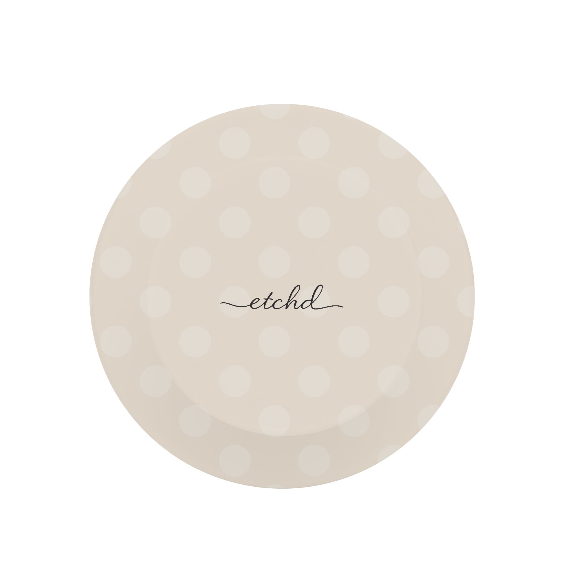 Neutral Polka Dot Phone Grip And Stand by etchd, view 2