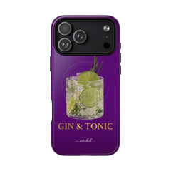 Gin & Tonic Magnetic Phone Case by etchd, view 31