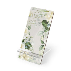 White Roses Phone Stand by etchd