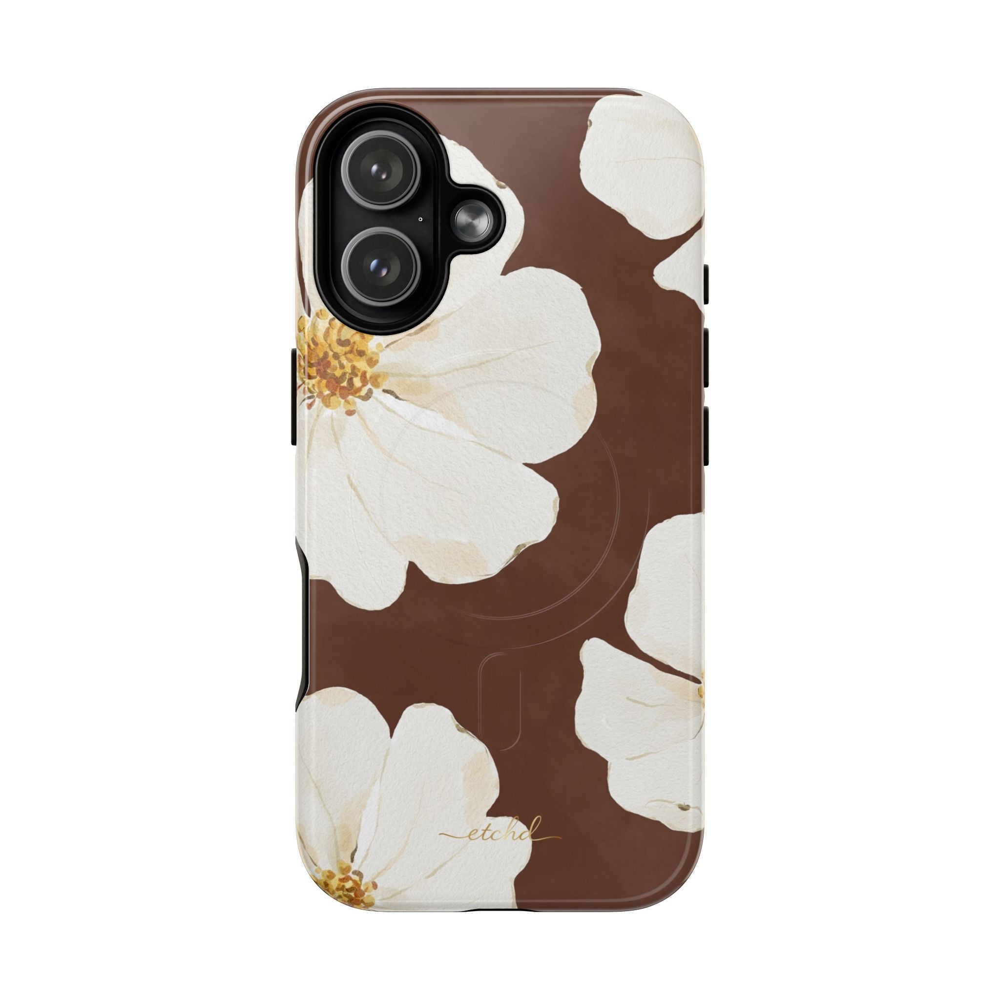 Mocha Blossom Magnetic Phone Case-zoom-13