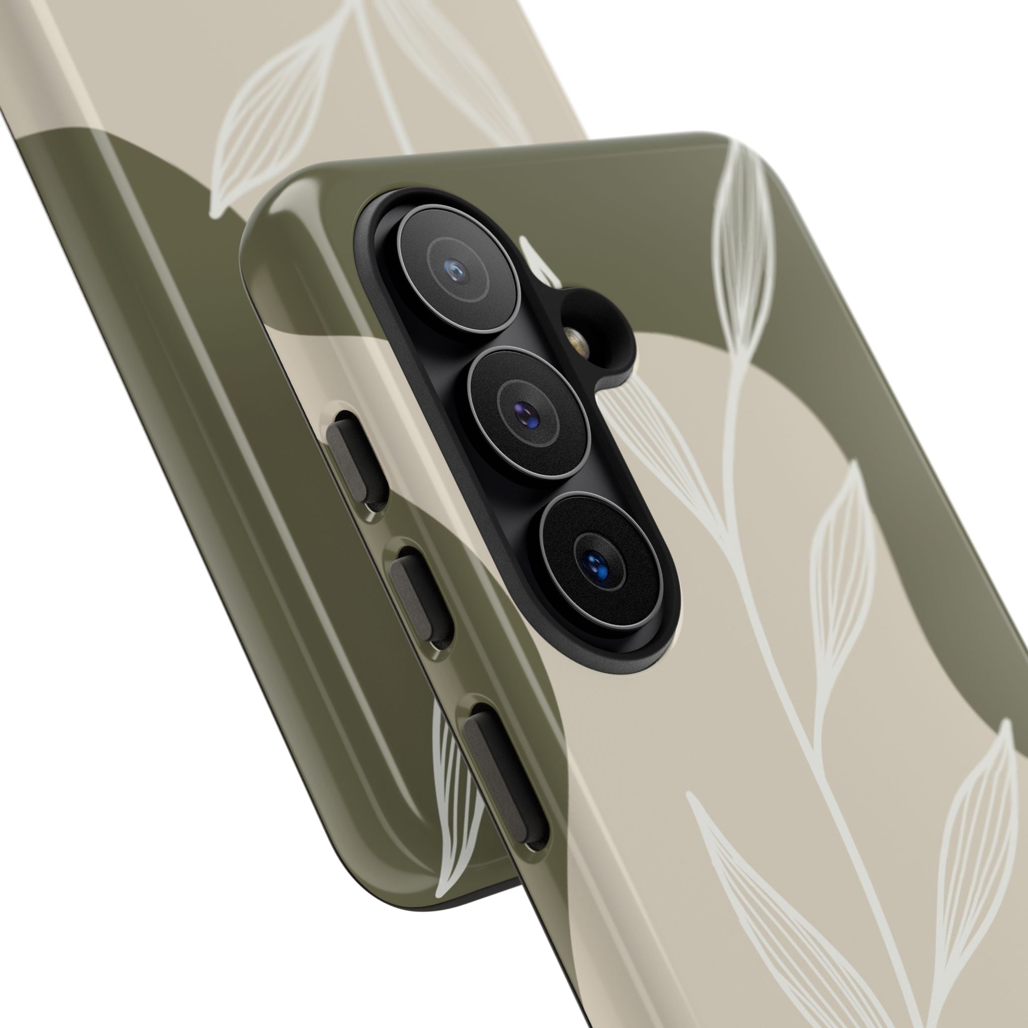 Olive Leaf Phone Case by etchd, view 140