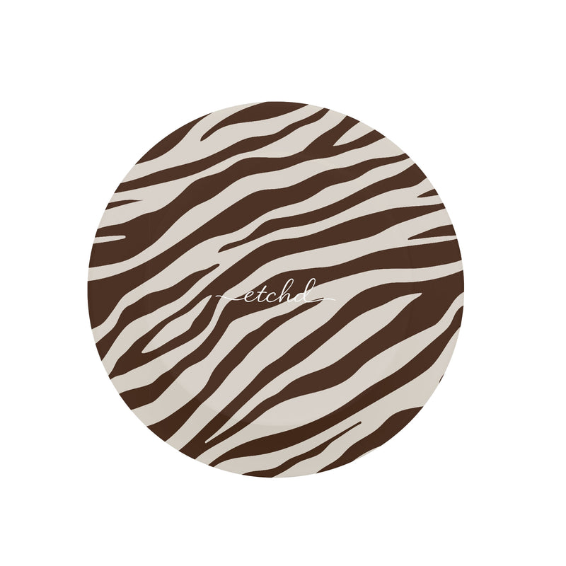 Brown Zebra Phone Grip And Stand-zoom-