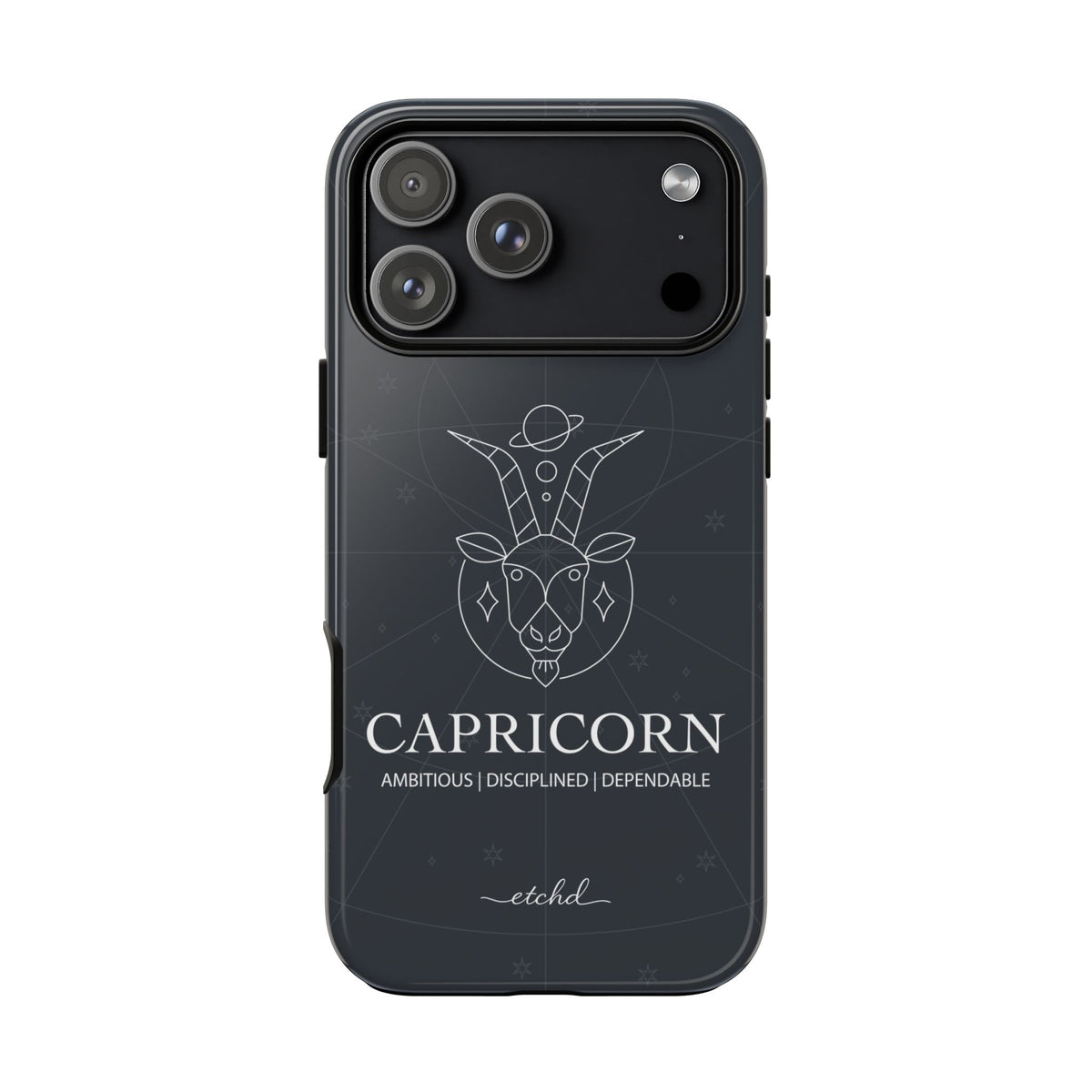 Capricorn Phone Case by etchd, view 59